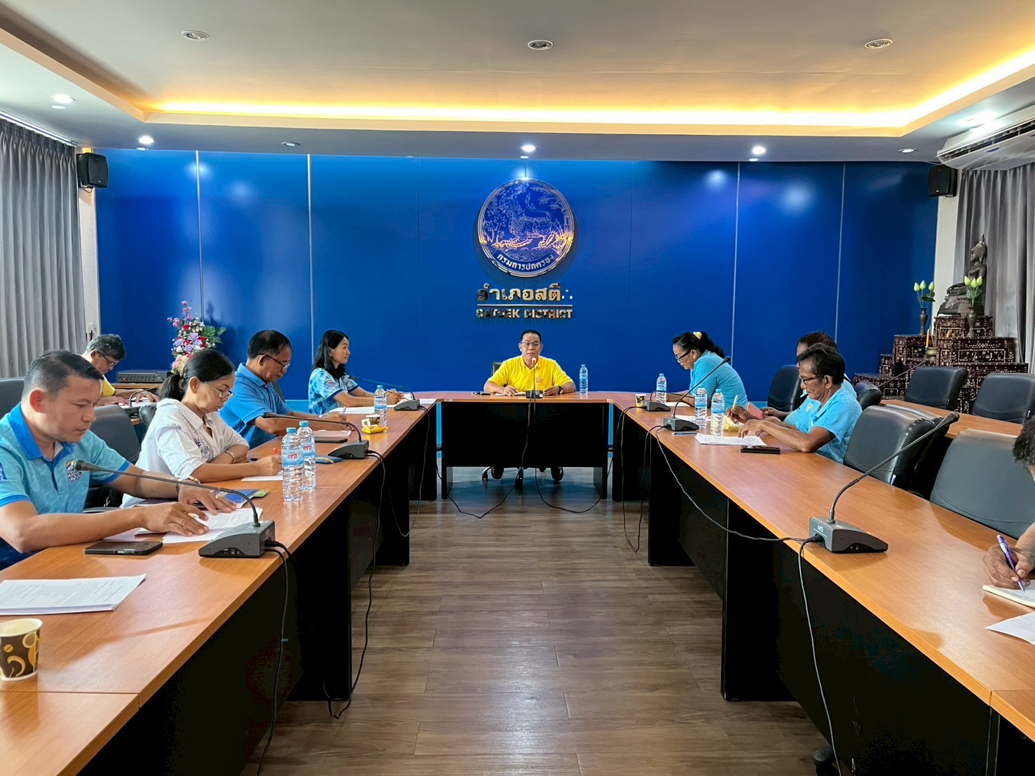 จังหวัดบุรีรัมย์-สพอ.สตึก ประชุมคณะกรรมการเครือข่ายกองทุนแม่ของแผ่นดินอำเภอสตึก จังหวัดบุรีรัมย์ 