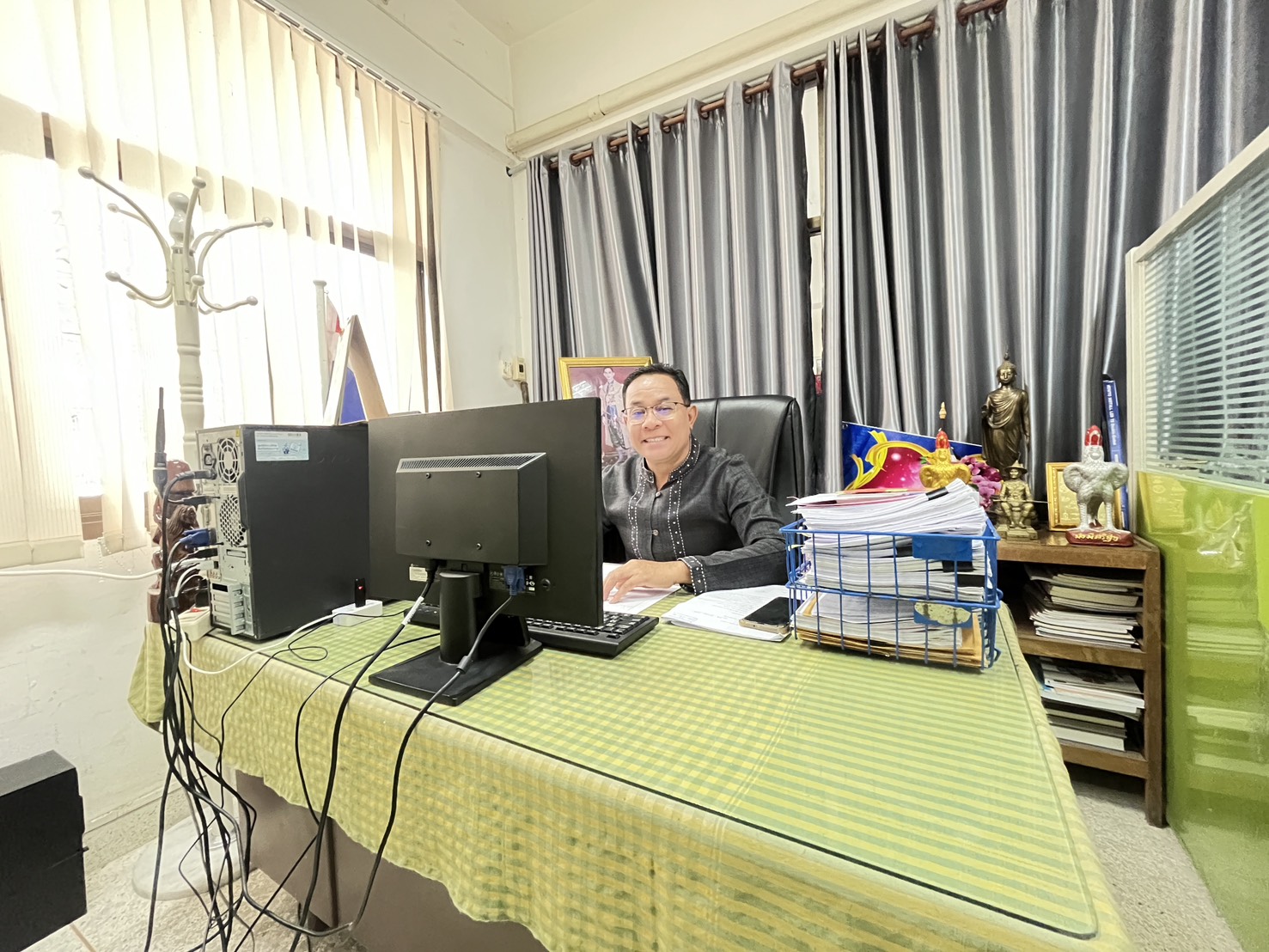 จังหวัดบุรีรัมย์-สพอ.สตึก ร่วมรับชมและรับฟังการถ่ายทอดสดการประชุมกรมการพัฒนาชุมชน ครั้งที่ 10 / 2568 ผ่านระบบทีวี พช.