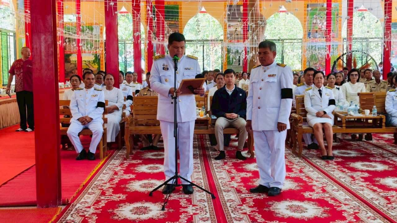 จังหวัดบุรีรัมย์- GROWTH Team Satuek+ - สพอ.สตึก ร่วมพิธีฉลองศาลาการเปรียญหลังใหม่ วัดหนองใหม่ อำเภอสตึก จังหวัดบุรีรัมย์