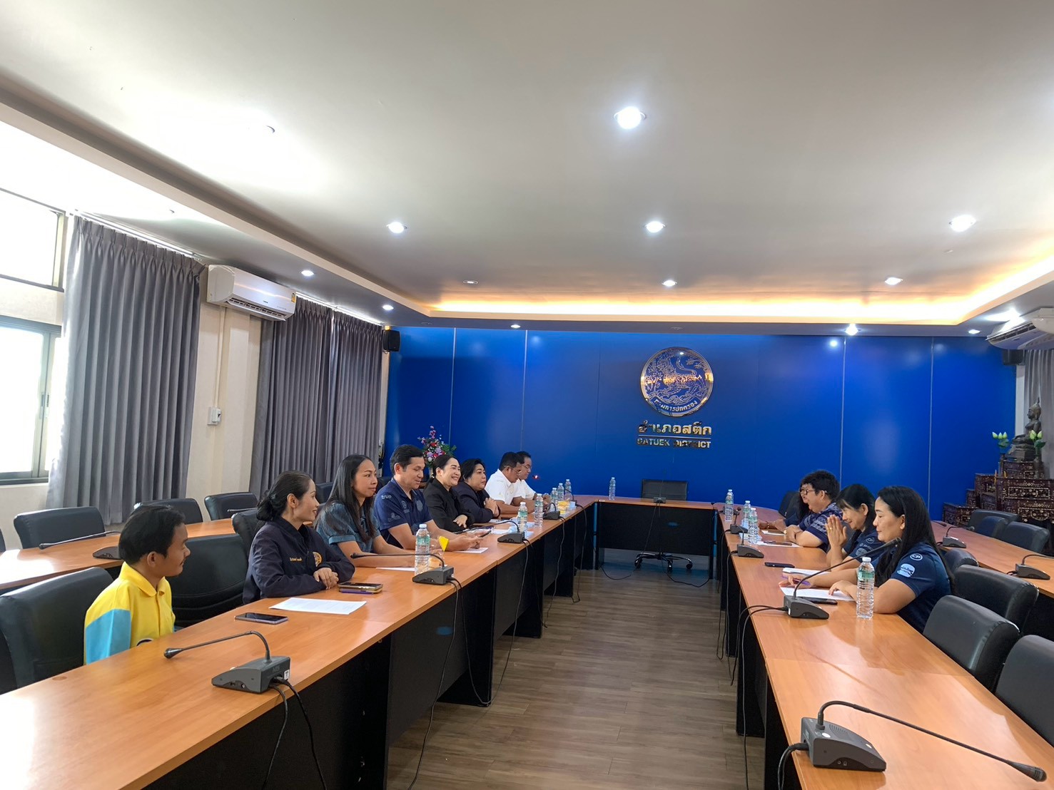 จังหวัดบุรีรัมย์- GROWTH Team Satuek+ - สพอ.สตึก ประชุมคณะอนุกรรมการกลั่นกรองและติดตามการดำเนินงานกองทุนพัฒนาบทบาทสตรีอำเภอสตึก ครั้งที่ 6/2569