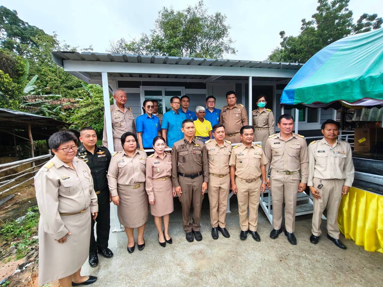 จังหวัดบุรีรัมย์- GROWTH Team Satuek+ - สพอ.สตึก ร่วมพิธีอัญเชิญสิ่งของพระราชทานของมูลนิธิราชประชานุเคราะห์ในพระบรมราชูปถัมภ์ เพื่อมอบให้กับครอบครัวผู้ประสบอัคคีภัยในพื้นที่อำเภอสตึก